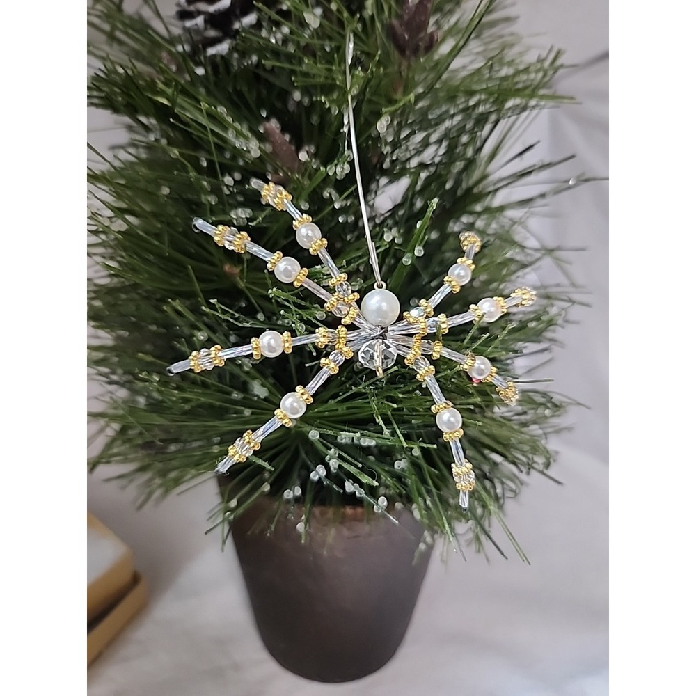 Christmas‎ Spider Ornament  Hand Crafted One Of A Kind